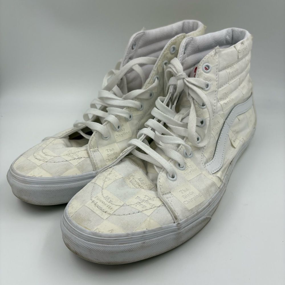 Vans Sk8-Hi Diy Checkerboard Tr‎ Wht Skatboard (2022)